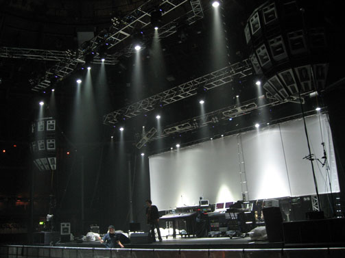 Audio Plus setting up system in London